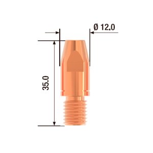 FUBAG    Контактный наконечник M10х35 мм CuCrZr D=1.6 мм (10 шт) блистер в Сыктывкаре фото