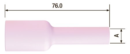 FUBAG Сопло керамическое для газовой линзы №7L ф11 FB TIG 17-18-26 (2 шт.) в Сыктывкаре фото