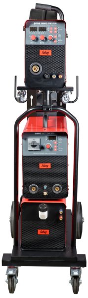Сварочный полуавтомат INMIG 500T DW SYN + Подающий механизм DRIVE INMIG DW SYN + Шланг-пакет 5 м + Горелка FB 500 3 м + Блок жидкостного охлаждения + Тележка в Сыктывкаре фото