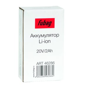 Аккумуляторная батарея FLI5S1P1202 Li-ion к бензиновым газонокосилкам FUBAG с электростартером и минирайдеру (20V/2Ah) в Сыктывкаре фото