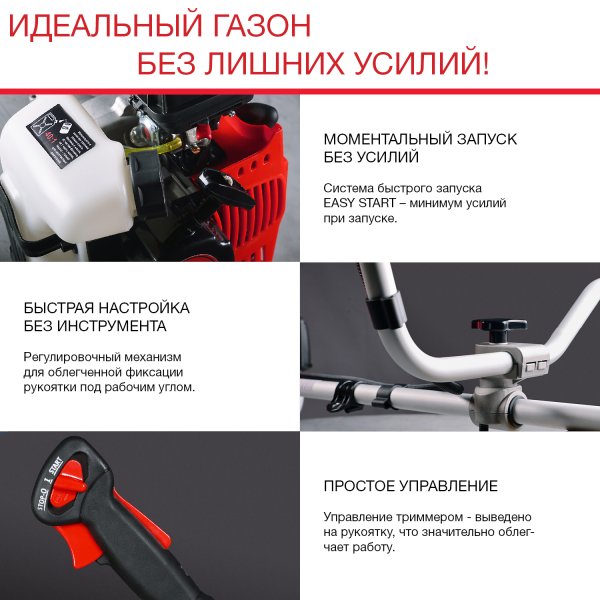 FUBAG Бензиновый триммер FPT 33 + Триммерная леска сечение витой квадрат L 130 м * 2.4 мм в ПОДАРОК в Сыктывкаре фото