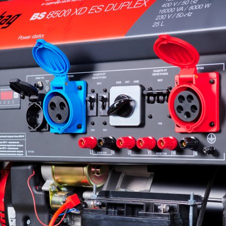 Бензиновый генератор FUBAG BS 8500 XD ES DUPLEX для одно и трехфазного режимов работы в Сыктывкаре фото
