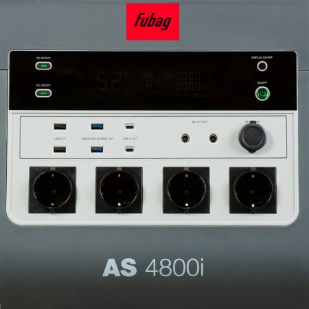Портативная электростанция FUBAG AS 4800i (аккумулятор LiFePO4) в Сыктывкаре фото