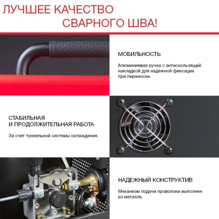 FUBAG Сварочный полуавтомат IRMIG 200 SYN с горелкой 250 А 3 м в комплекте в Сыктывкаре фото