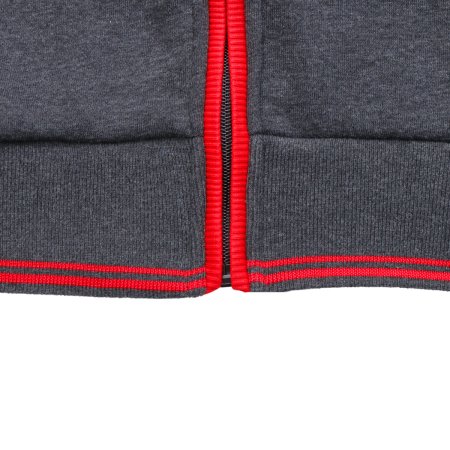 Серо-красная толстовка Fubag с капюшоном  размер M в Сыктывкаре фото