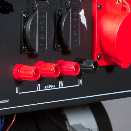 Бензиновый генератор FUBAG BS 8000 DA ES (трехфазный) с электростартером и коннектором автоматики в Сыктывкаре фото