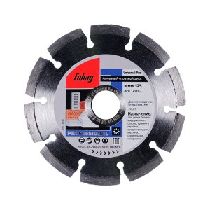 Алмазный отрезной диск FUBAG Universal Pro диам. 125/22.2 в Сыктывкаре фото