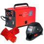 FUBAG Сварочный полуавтомат IRMIG 208 SYN PLUS (31447) + Маска сварщика Хамелеон IR 9-13N S (38072) + Сварочные краги на подкладке красные FWGN 10R (641180) в Сыктывкаре фото