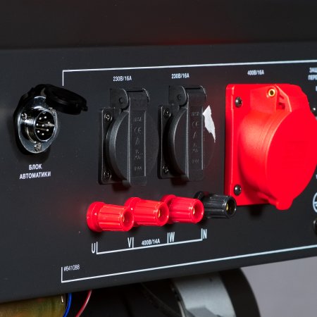 Бензиновый генератор FUBAG BS 8000 DA ES (трехфазный) с электростартером и коннектором автоматики в Сыктывкаре фото