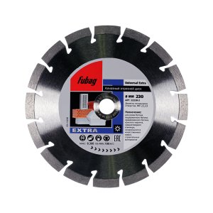 Алмазный отрезной диск FUBAG Universal Extra_ диам. 230/22.2 в Сыктывкаре фото