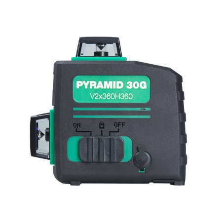 FUBAG уровень лазерный 3D с зеленым лучом Pyramid 30G V2х360H360 в Сыктывкаре фото